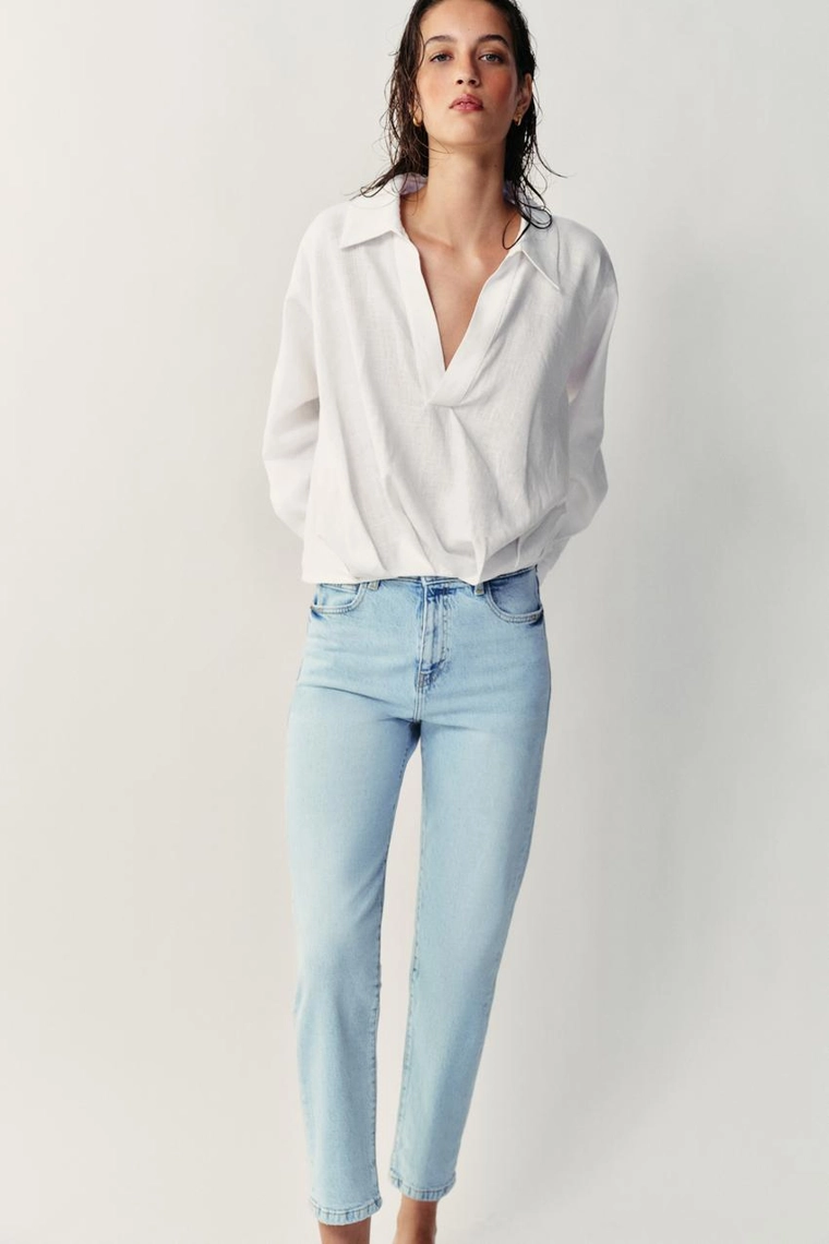Джинсы z1975 mom fit с высокой посадкой