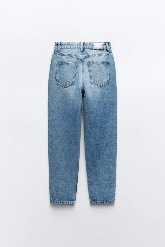 ДЖИНСЫ С ВЫСОКОЙ ПОСАДКОЙ Z1975 MOM FIT