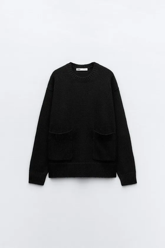 СВИТЕР С КАРМАНАМИ