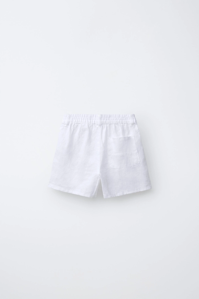Бермуды из 100% льна