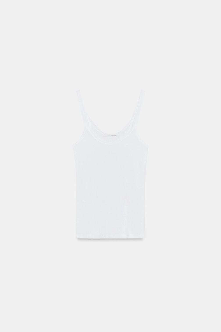 Майка с круглым вырезом