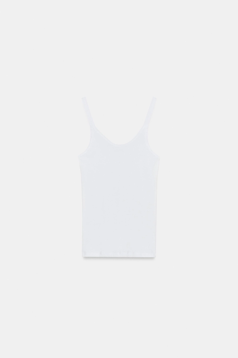 Майка с круглым вырезом