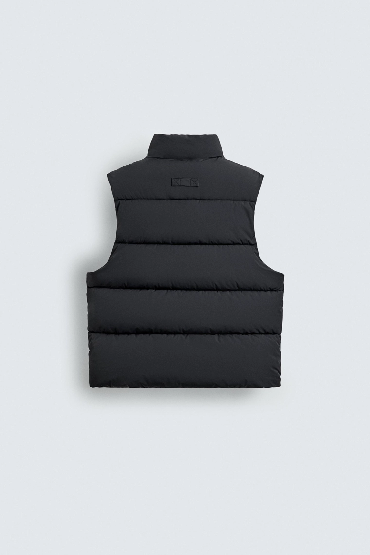 Облегающий пуховый жилет