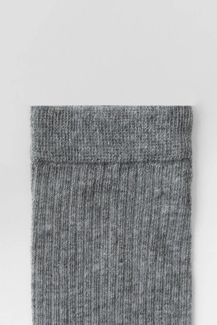 Носки из тонкого трикотажа в рубчик- Заказать в России