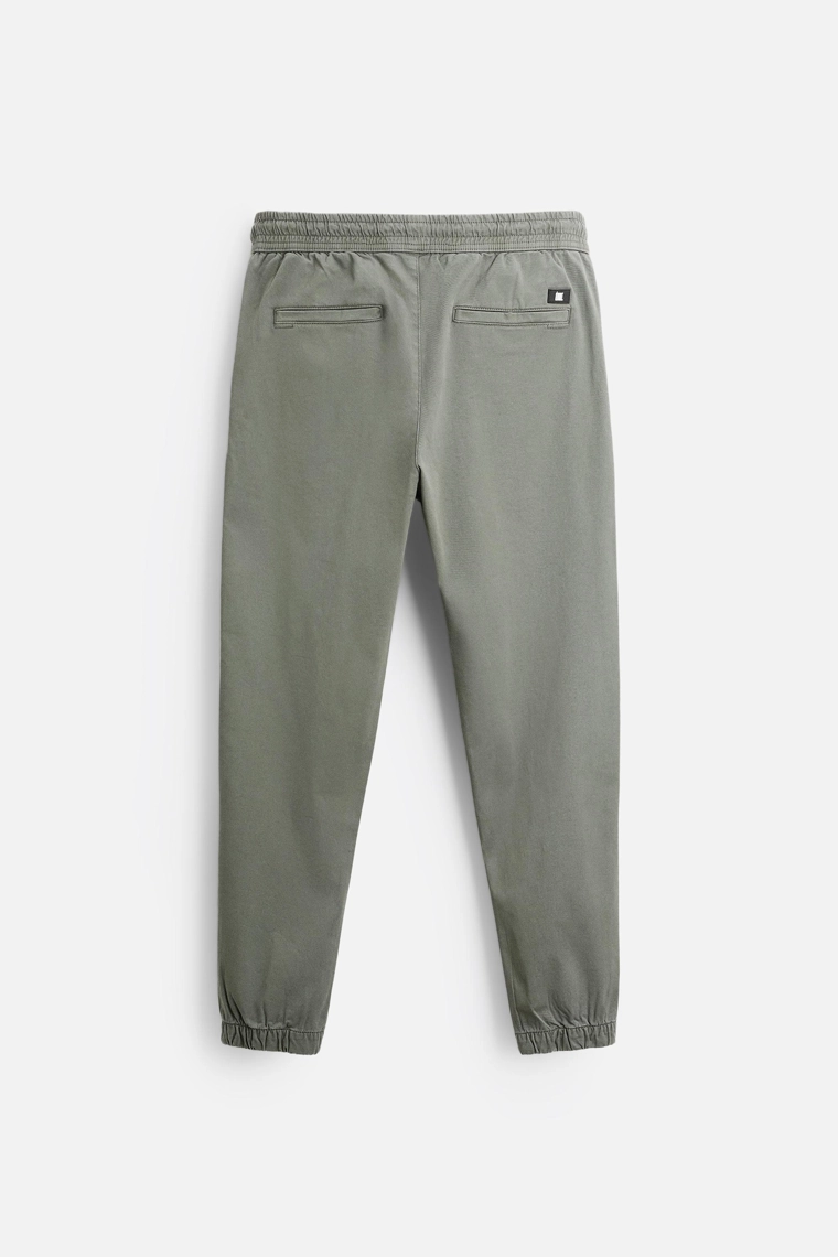 Брюки с завышенной талией faded jogger