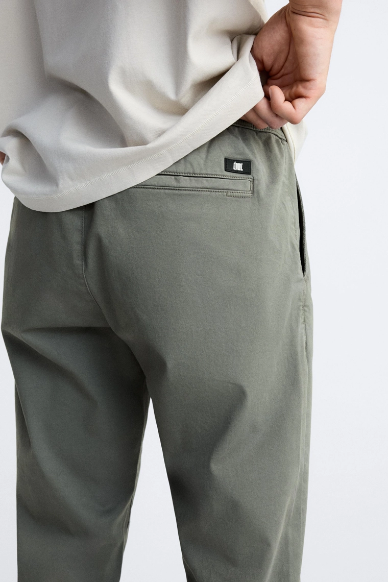 Брюки с завышенной талией faded jogger