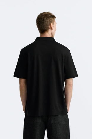 Поло из мерсеризированной ткани- Заказать в России