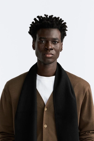 Шарф из смесовой шерсти- Заказать в России