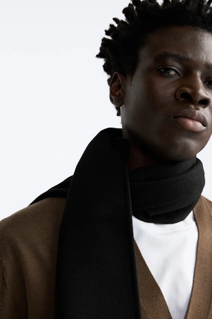 Шарф из смесовой шерсти- Заказать в России