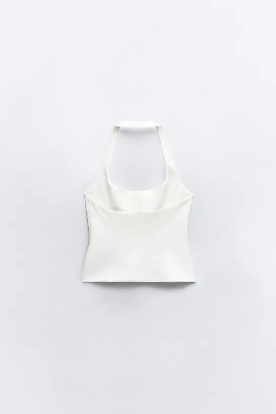 ОБЛЕГАЮЩИЙ ТОП С ГОРЛОВИНОЙ ХАЛТЕР