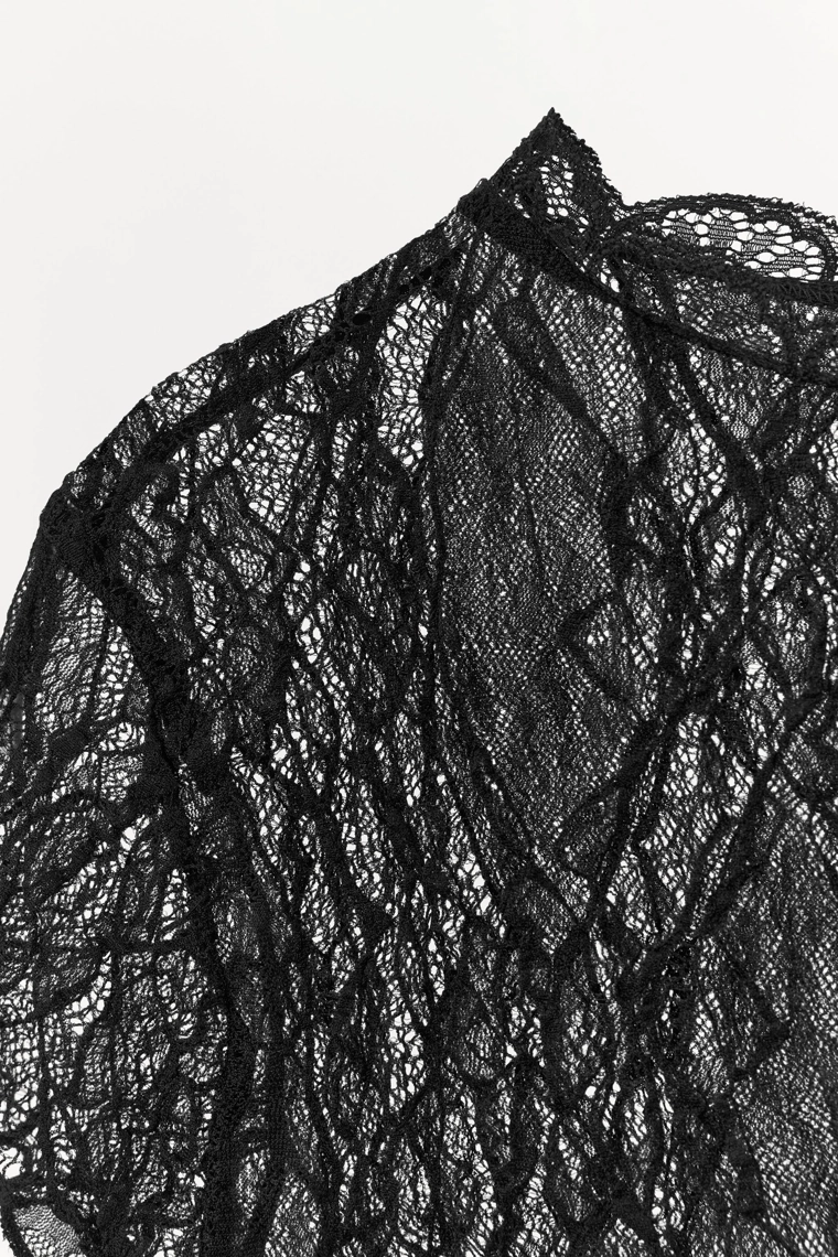 Топ-болеро из кружева