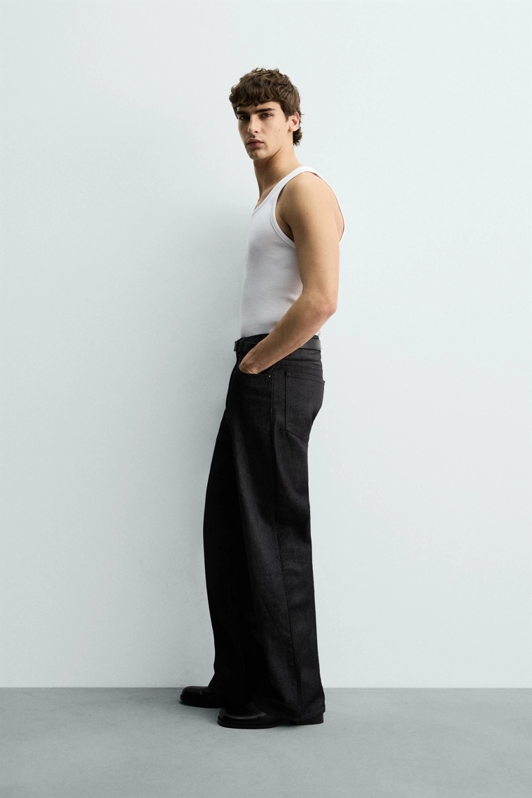 Базовый ребристый топ без рукавов