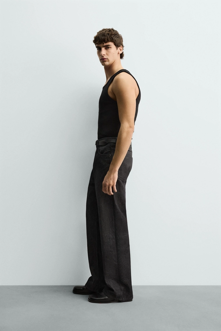 Базовый ребристый топ без рукавов