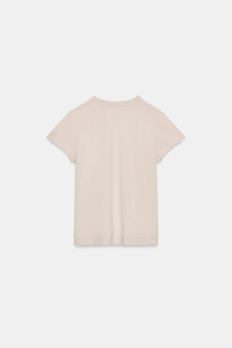 Футболка с коротким рукавом в двойном стиле