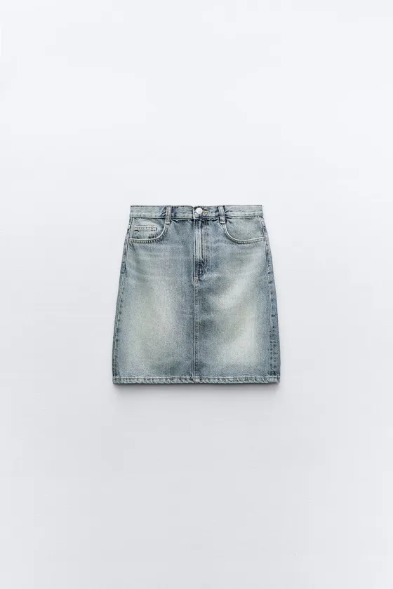 ДЖИНСОВАЯ ЮБКА TRF