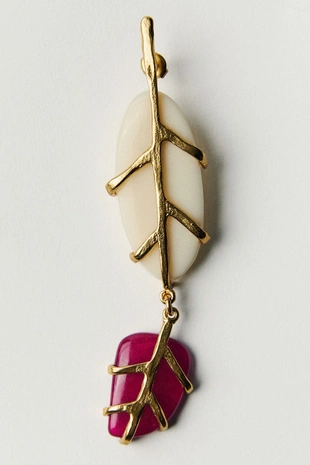 Серьги с цветными камнями- Заказать в России