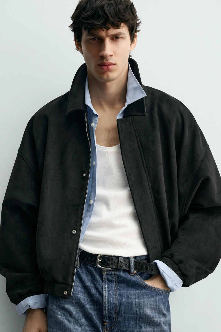 Ремень из тисненой кожи