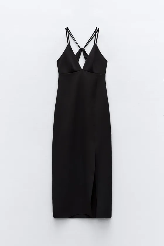 ПЛАТЬЕ МИДИ ИЗ КРЕПА