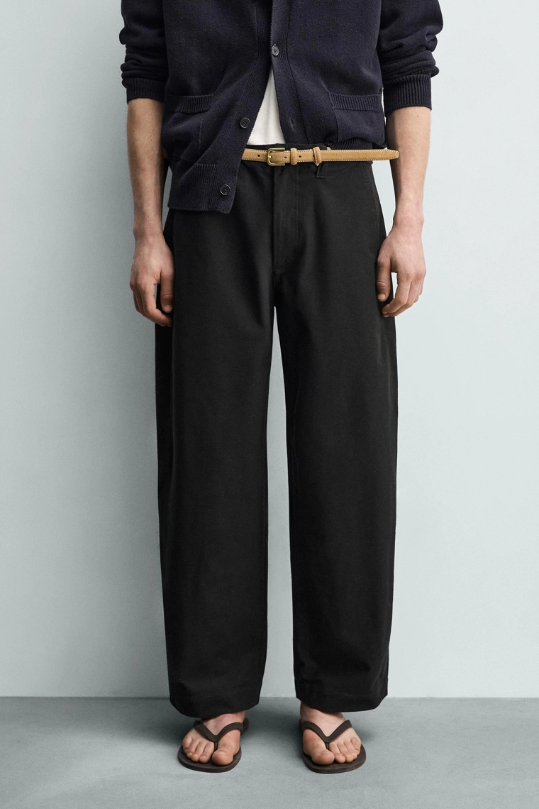 Брюки свободного кроя