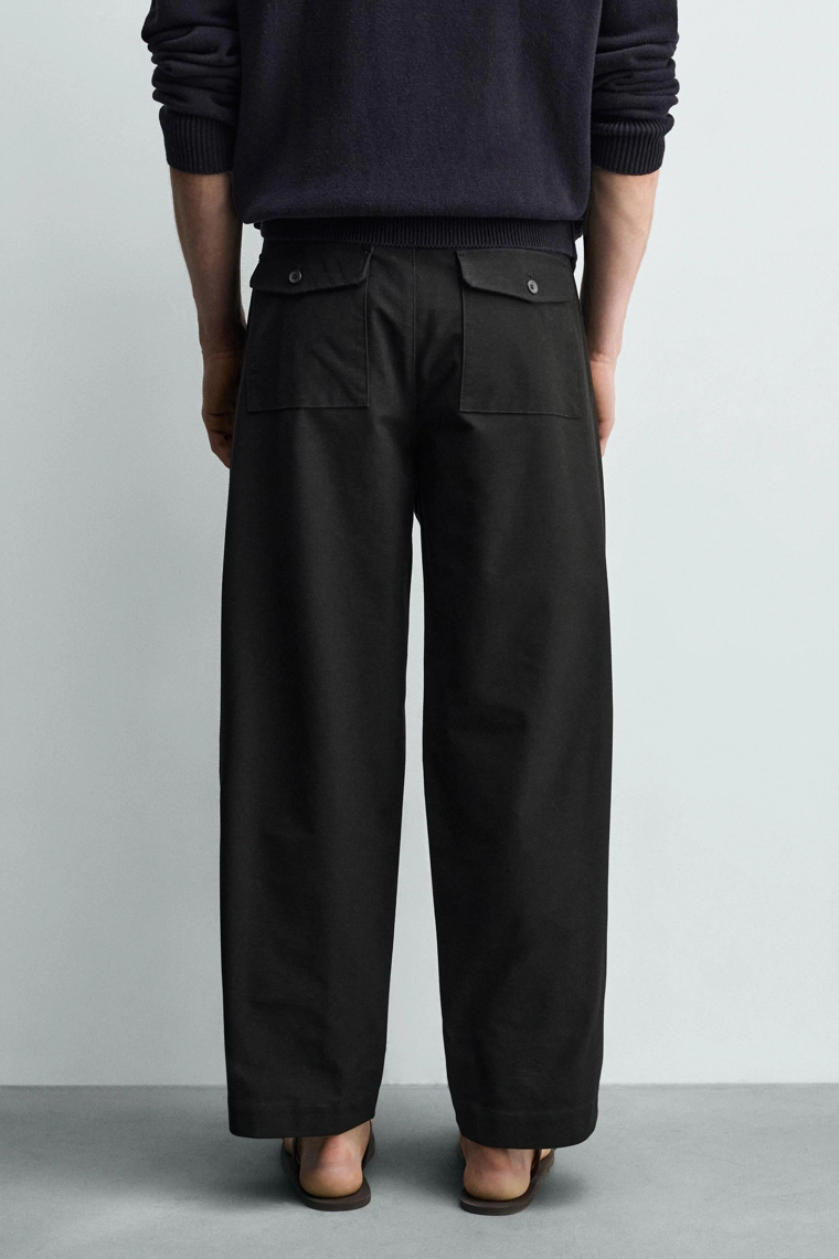 Брюки свободного кроя