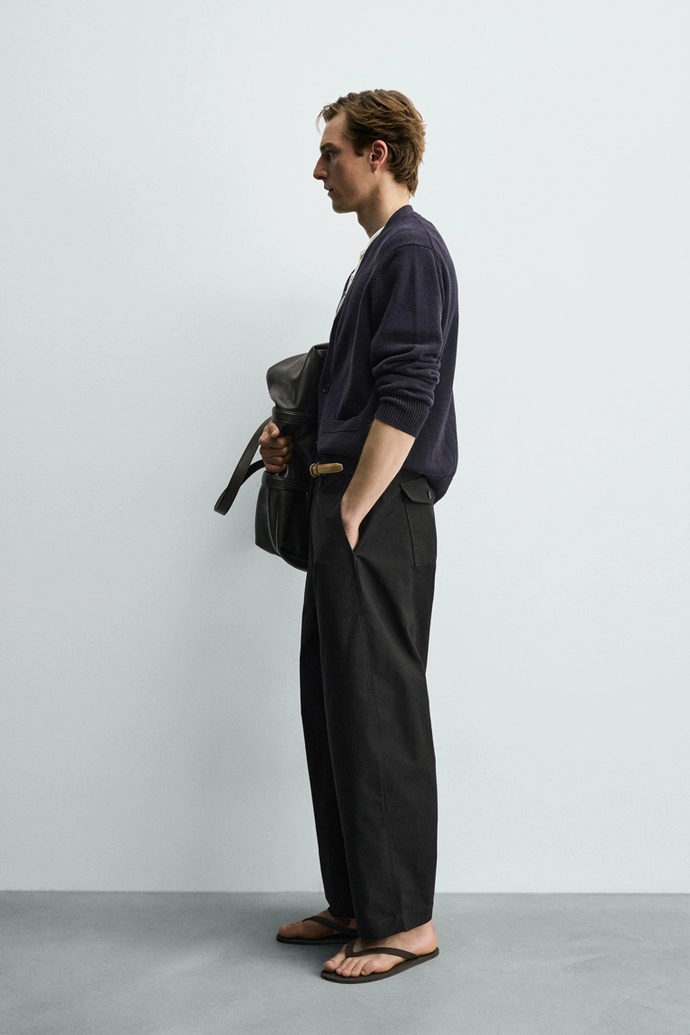 Брюки свободного кроя