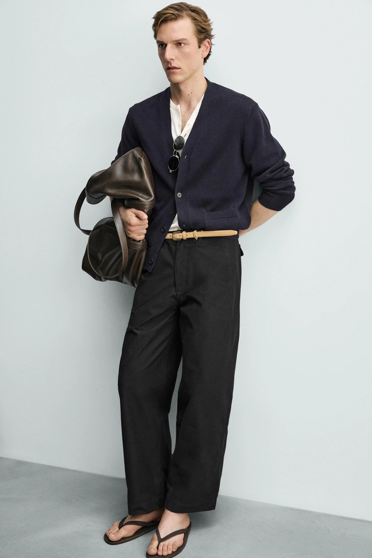 Брюки свободного кроя