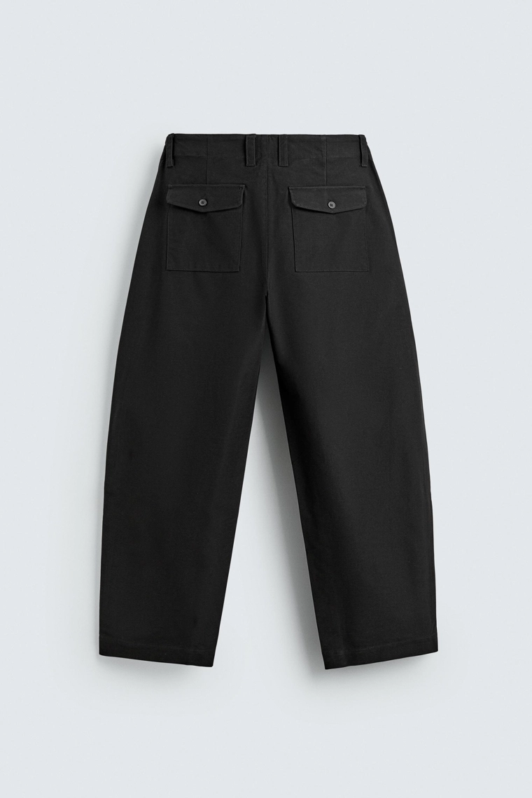 Брюки свободного кроя