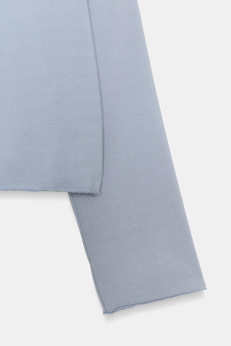 Свитшот с лодочным вырезом