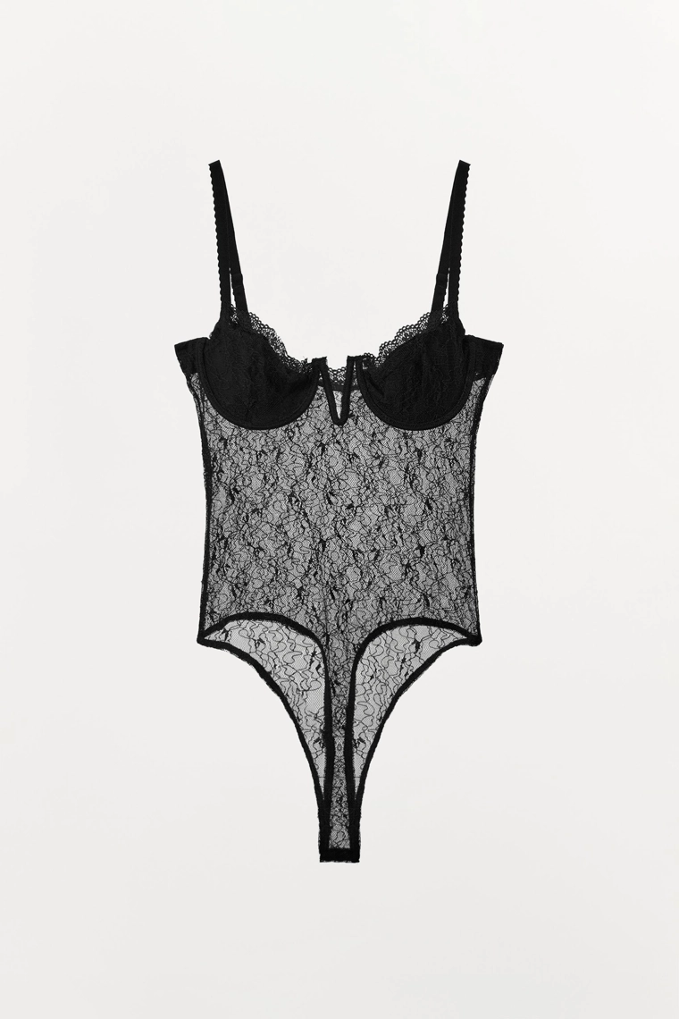 Кружевное боди