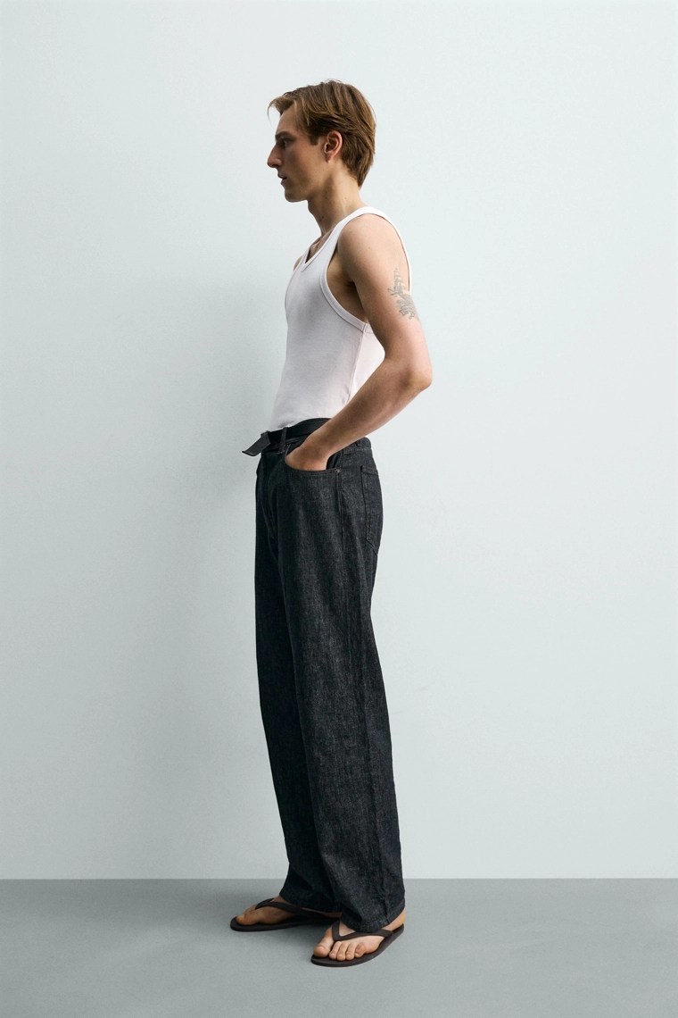 Набор из 3-х базовых футболок под пиджак, силуэт slim fit