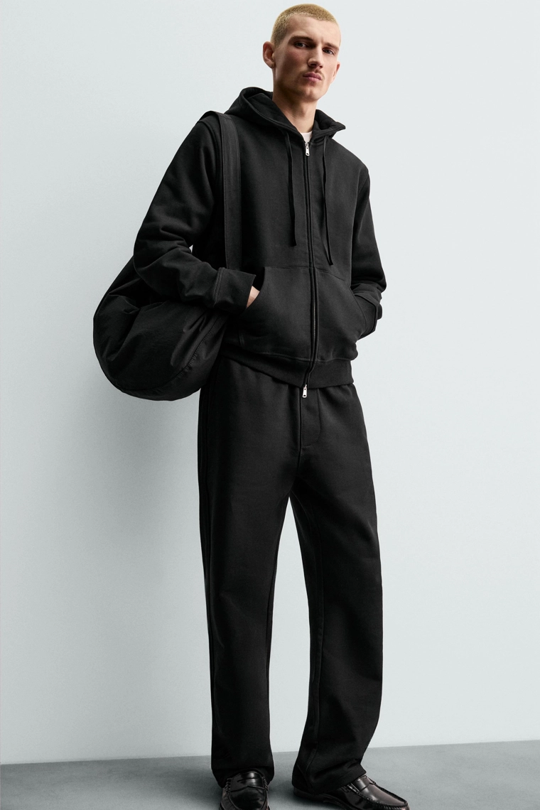 Брюки полноразмерного кроя heavyweight из коллекции origins