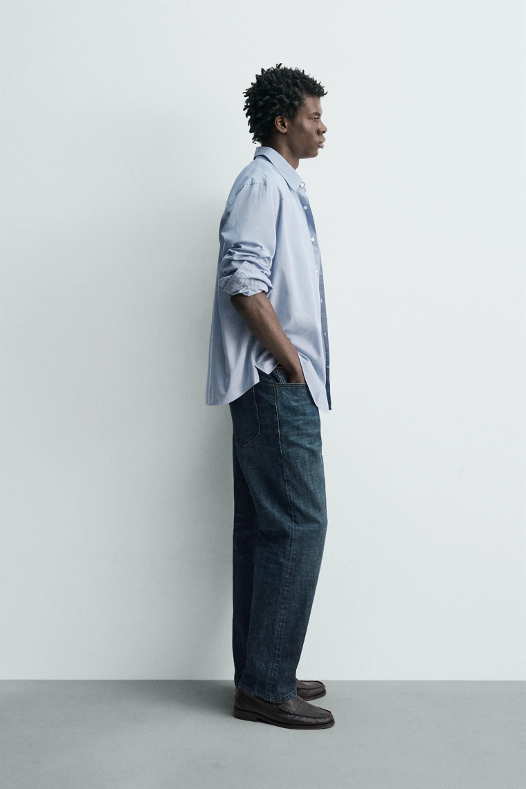 Рубашка из хлопкового вуаля