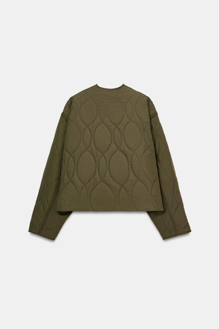 Короткая утепленная куртка