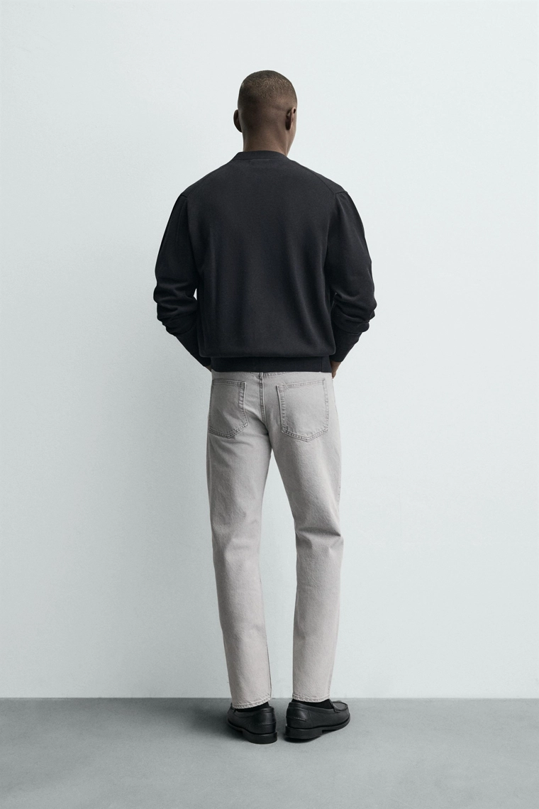 Прямые джинсы длиной до щиколотки