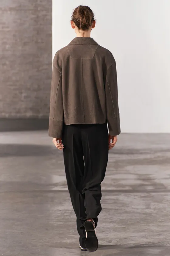 БРЮКИ клёшD С КАРМАНАМИ — коллекция Zara «ZW»