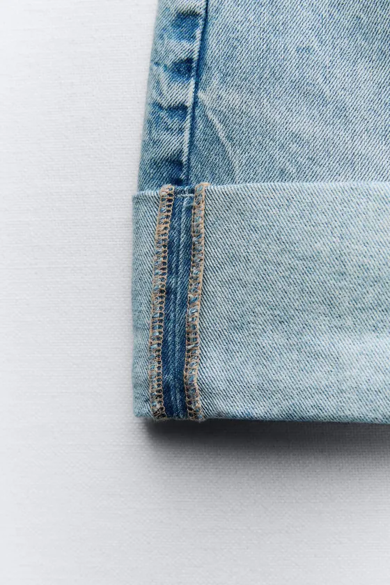 ДЖИНСОВАЯ МИНИ-ЮБКА TRF