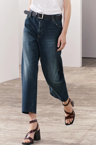 Джинсы ZW RELAXED FIT со средней посадкой- Заказать в России