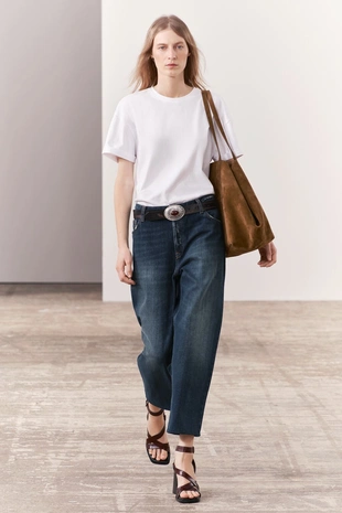 Джинсы ZW RELAXED FIT со средней посадкой- Заказать в России