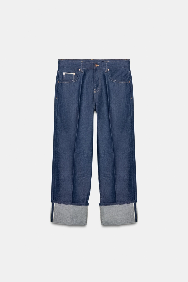Джинсы с низкой посадкой коллекции zw selvedge