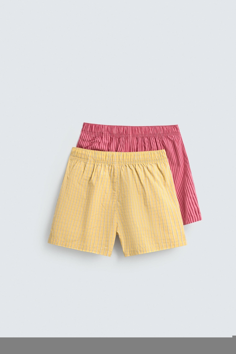Комплект из двух боксеров pukas surf x zara из хлопкового поплина