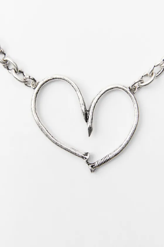 ЦЕПОЧКА С ПОДВЕСКОЙ «СЕРДЦЕ»