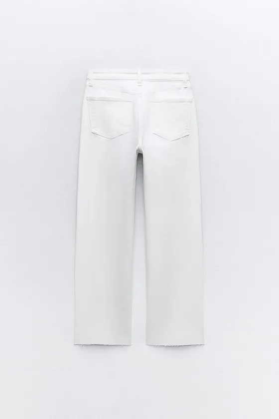 ДЖИНСЫ TRF CROPPED FLARE С ВЫСОКОЙ ПОСАДКОЙ