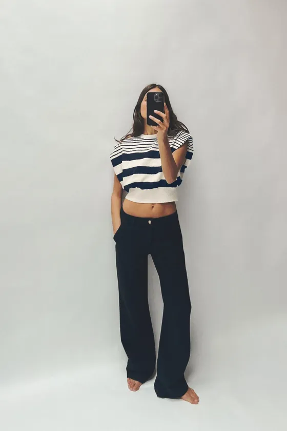 БРЮКИ ЧИНОС WIDE-LEG