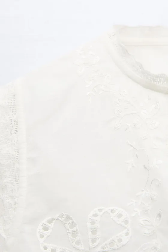 ТОП С ВЫШИВКОЙ И ЗАВЯЗКАМИ