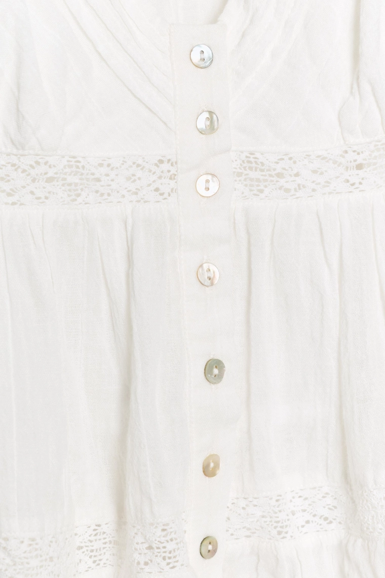 Топ с аппликацией и регулируемыми бретелями