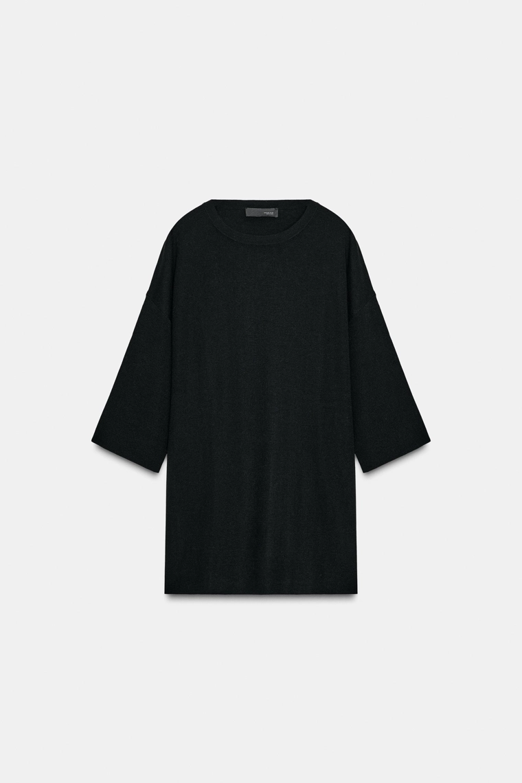 Свободный трикотажный топ