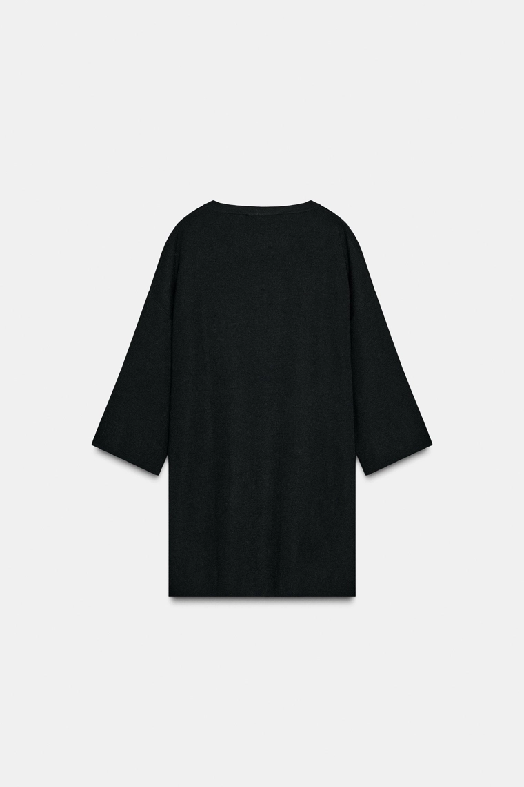 Свободный трикотажный топ