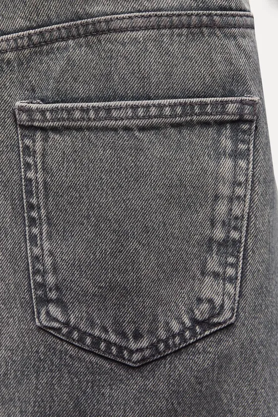 ДЖИНСОВОЕ ПЛАТЬЕ-РУБАШКА — ZW COLLECTION