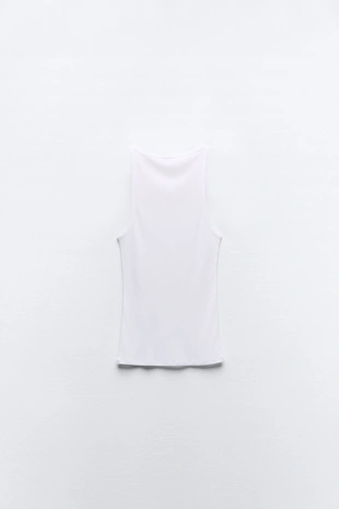 Топ в рубчик из смесового лиоцелла- Заказать в России