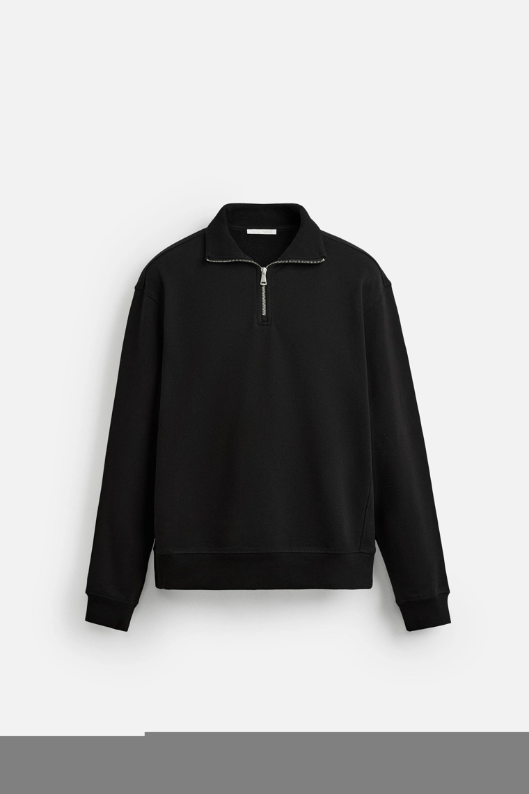 Толстовка с застежкой на молнию zara